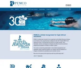 Pemco-Limited.com(PEMCO Limited) Screenshot