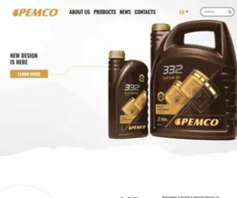 Pemco.de(German Lubrication Technologies) Screenshot