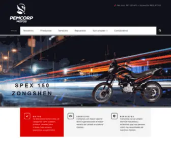 Pemcorpsac.com(Pemcorp Motos) Screenshot