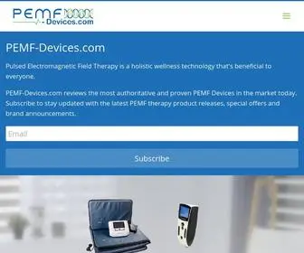 Pemf-Devices.com(PEMF Devices) Screenshot