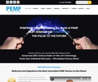 Pemf8000.com(PEMF 8000) Screenshot