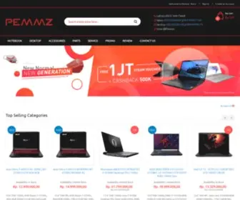 Pemmz.com(Toko Online Jual Laptop Terlengkap dan PC Desktop Gaming Rakitan Spesifikasi Terbaik dan Harga Termurah serta bisa Kredit Cicilan di Indonesia) Screenshot