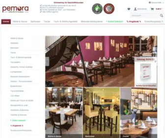 Pemora.de(Gastronomiem) Screenshot