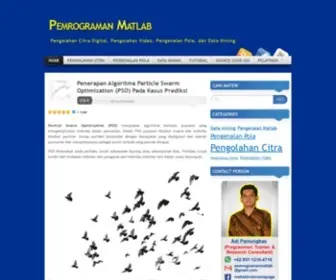 Pemrogramanmatlab.com(Pemrograman Matlab) Screenshot