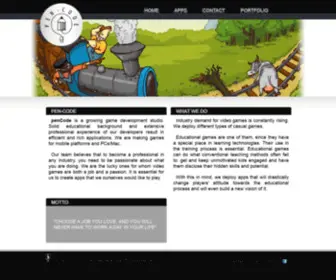 Pen-Code.com(PenCode Game Studio) Screenshot