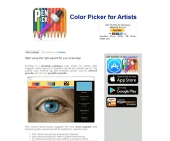 Pen-Pick.com(Color Picker for Artists) Screenshot