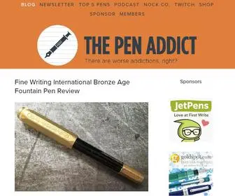 Penaddict.com(The Pen Addict) Screenshot