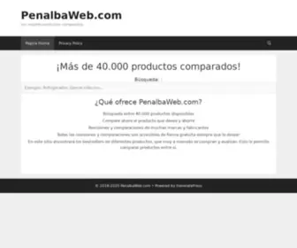 Penalbaweb.com(Página) Screenshot