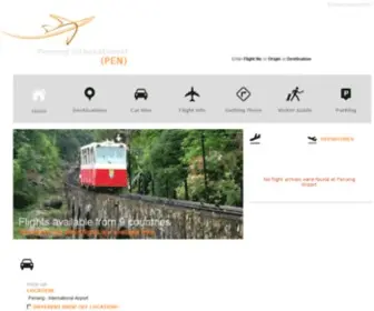 Penangairport.com(Your complete guide to Penang Airport) Screenshot