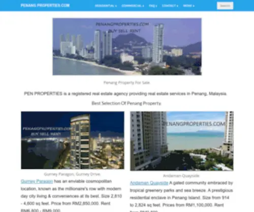 Penangproperties.com(Penang Property) Screenshot