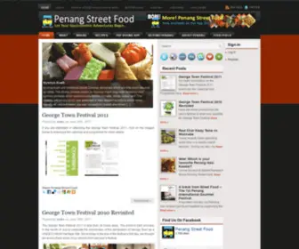 Penangstreetfood.com(Penang Street Food) Screenshot