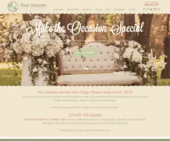 Penasquitosflorist.com(Flower Delivery in San Diego) Screenshot