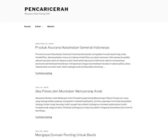 Pencaricerah.com(Just Another Kandra's Blog) Screenshot