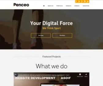 Penceo.com(Penceo eLearning Agency) Screenshot