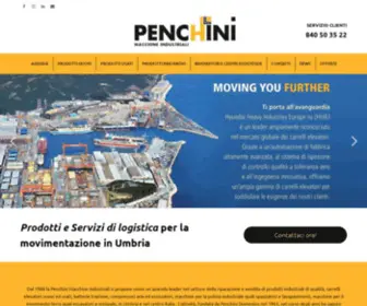 Penchinimacchineindustriali.it(Carrelli Elevatori Perugia) Screenshot