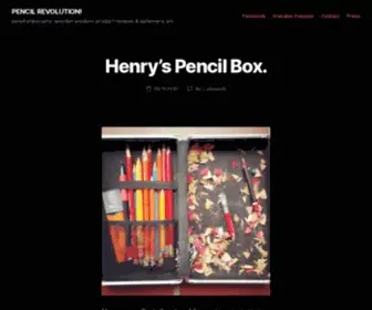 Pencilrevolution.com(Pencil philosophy) Screenshot