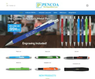 Pencoa.com(Pencoa of LI) Screenshot