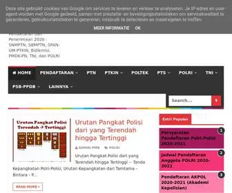 Pendaftaranmahasiswabaru.web.id(Pendaftaran Pengumuman Penerimaan 2019) Screenshot