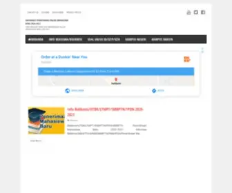 Pendaftaranonlinemahasiswabaru.com(INFORMASI PENERIMAAN ONLINE MAHASISWA BARU) Screenshot