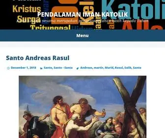 Pendalamanimankatolik.com(Pendalaman Iman Katolik) Screenshot