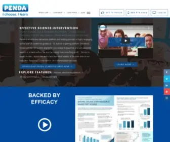 Pendalearning.com(Penda Learning) Screenshot