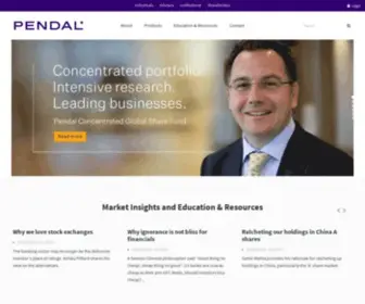 Pendalgroup.com(Pendal Group) Screenshot