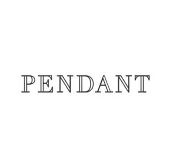 Pendantcreative.com(Pendant) Screenshot