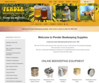 Penders.net.au(Beekeeping Supplies & Equipment) Screenshot