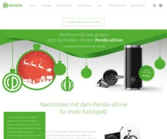 Pendix.de(Der eBike Umbausatz für alle Fahrradtypen) Screenshot