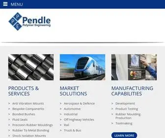 Pendlepolymer.co.uk(Pendle Polymer Engineering Ltd) Screenshot