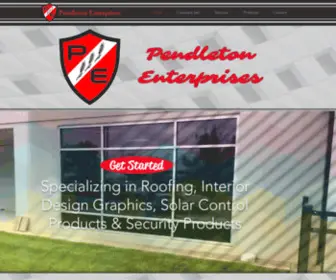 Pendletonenterprises.com(Pendleton Enterprises) Screenshot