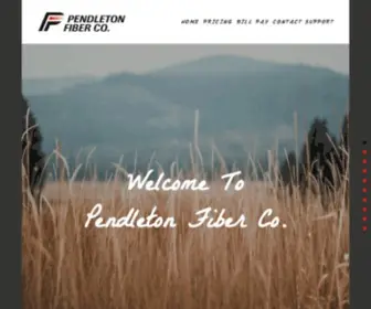 Pendletonfiber.com(Pendleton Fiber) Screenshot
