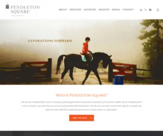 Pendletonsquaretrust.com(Generations Forward) Screenshot