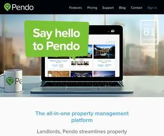 Pen.do(Online Rental Property Management Software for Landlords) Screenshot