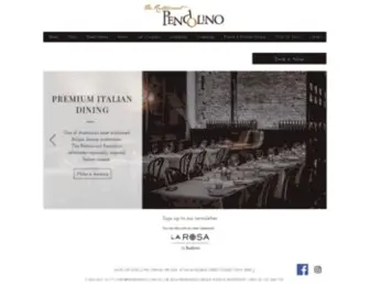 Pendolino.com.au(The Restaurant Pendolino) Screenshot