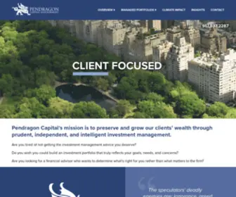 Pendragon-Capital.com(Pendragon Capital’s mission) Screenshot