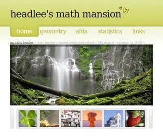 Pendragoncove.info(Headlee's Math Mansion) Screenshot
