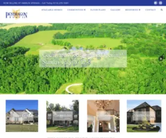 Pendragonhomes.com(Pendragon) Screenshot