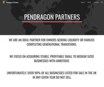 Pendragonpartners.com(Pendragon Partners) Screenshot