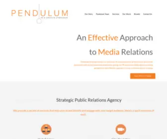 Pendulumstrategygroup.com(Pendulum Strategy Group) Screenshot