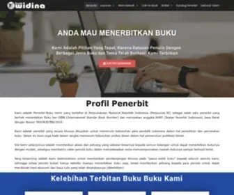 Penerbitwidina.com(Beranda) Screenshot