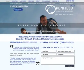 Penfieldrecovery.com(Orghome) Screenshot