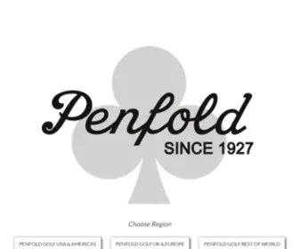 Penfoldgolf.com(Penfold Golf) Screenshot