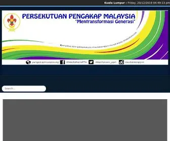 Pengakapmalaysia.org(Persekutuan Pengakap Malaysia) Screenshot