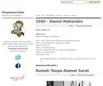 Penganyamkata.com(Penganyam Kata) Screenshot