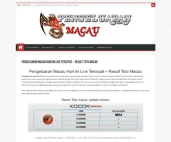 Pengeluaranmacau.xyz(Pengeluaran Macau Hari ini Live Tercepat) Screenshot