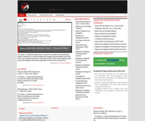 Penghapusanvirus.com(Penghapusanvirus) Screenshot