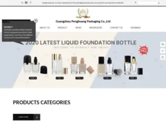 Penghuangbottle.com(Glass Cream Jars) Screenshot