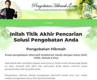 Pengobatanhikmah.com(Pengobatanhikmah) Screenshot