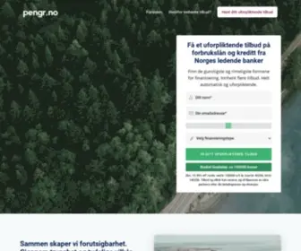 Pengr.no(Forbrukslån) Screenshot